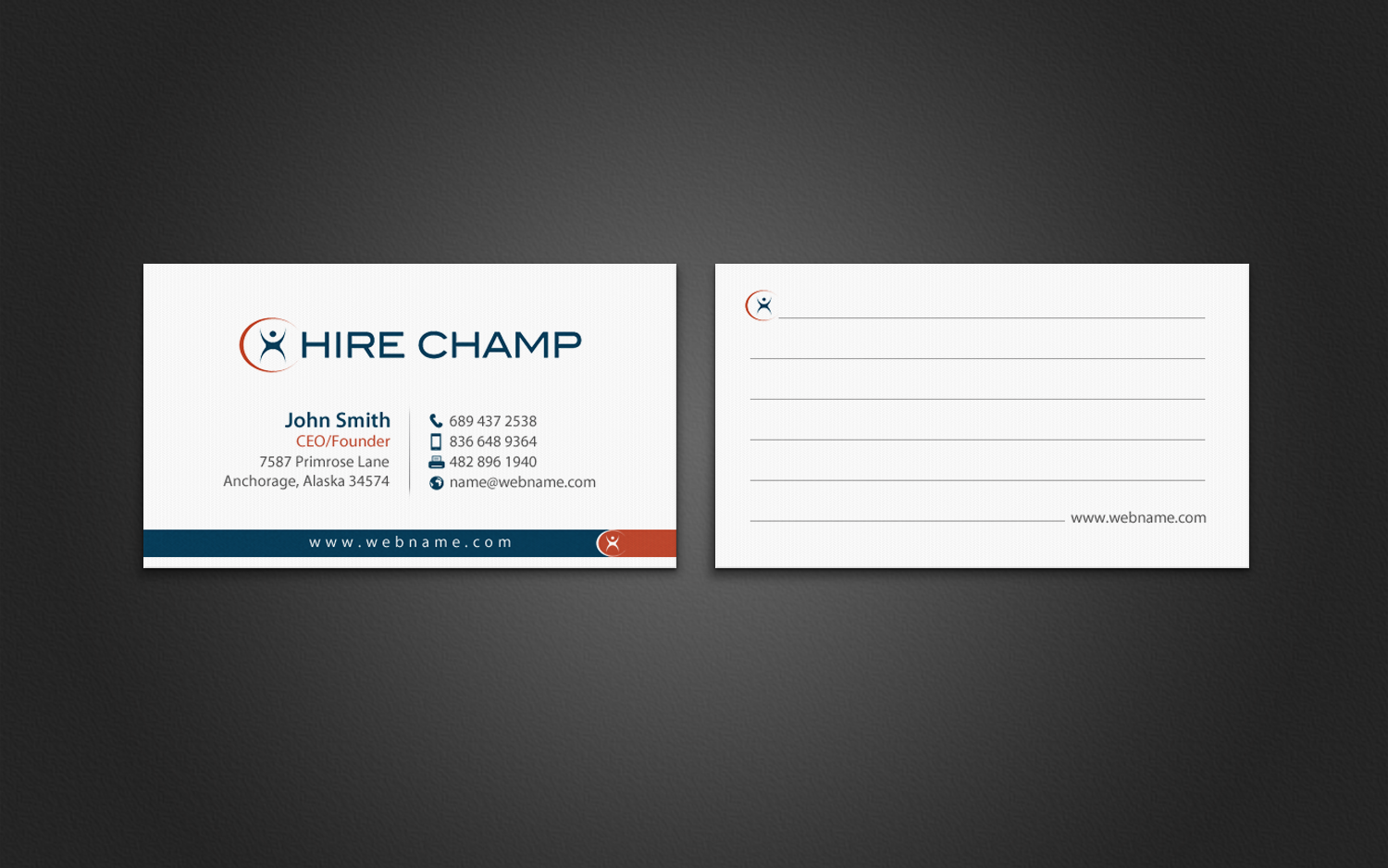 Business Card Design by chandrayaan.creative for this project | Design #12229755