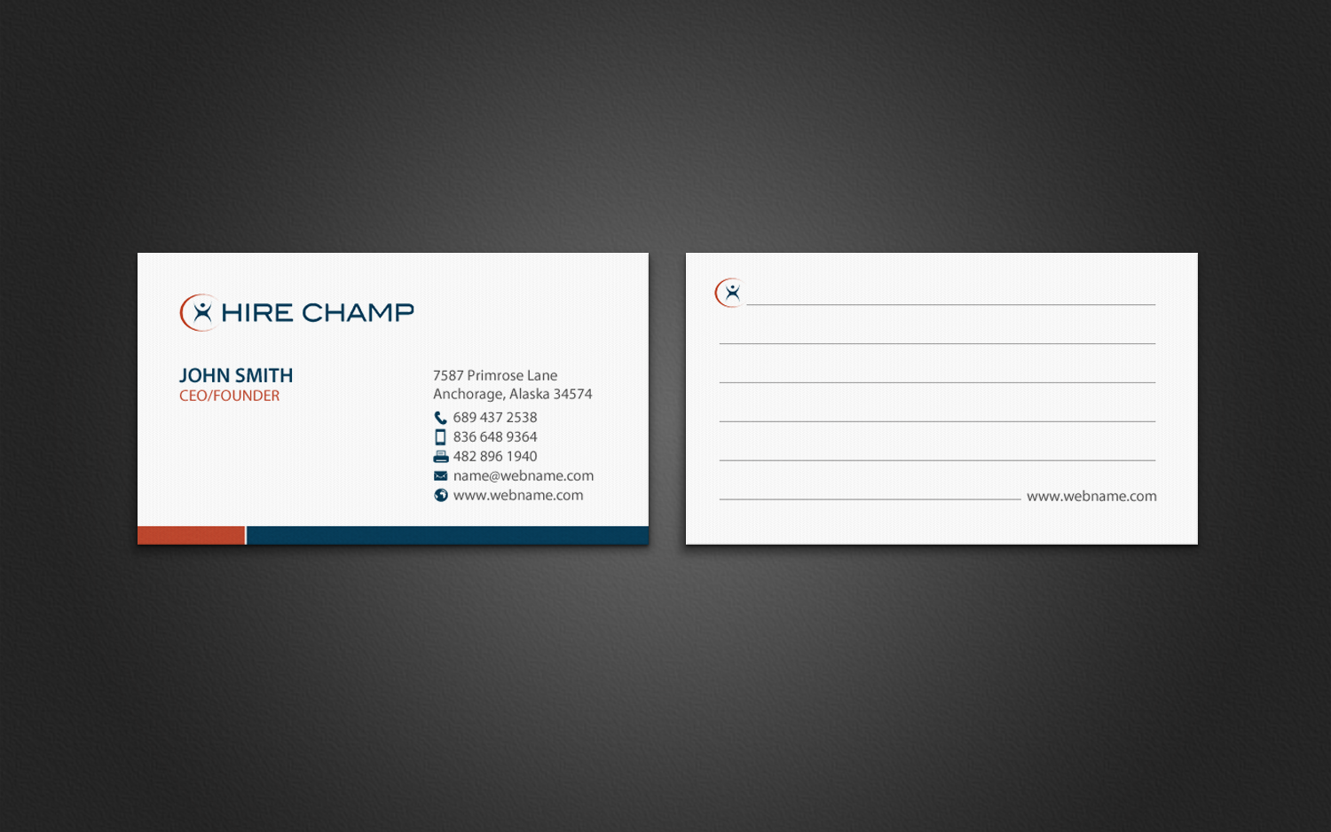 Business Card Design by chandrayaan.creative for this project | Design #12229756