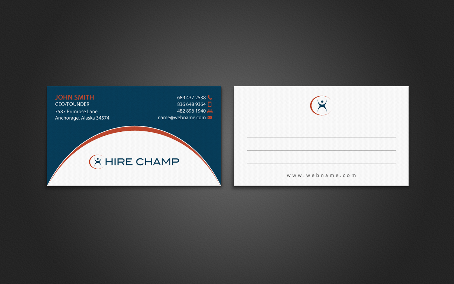 Business Card Design by chandrayaan.creative for this project | Design #12229758