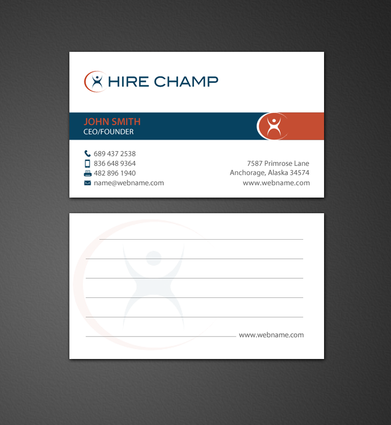 Business Card Design by chandrayaan.creative for this project | Design #12229760