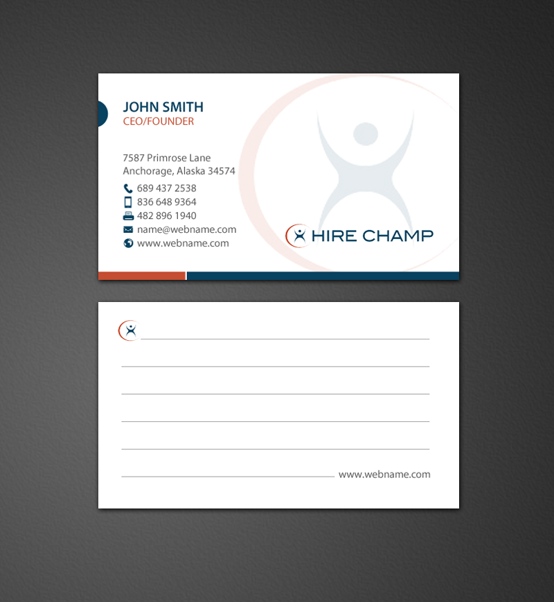 Business Card Design by chandrayaan.creative for this project | Design #12229767