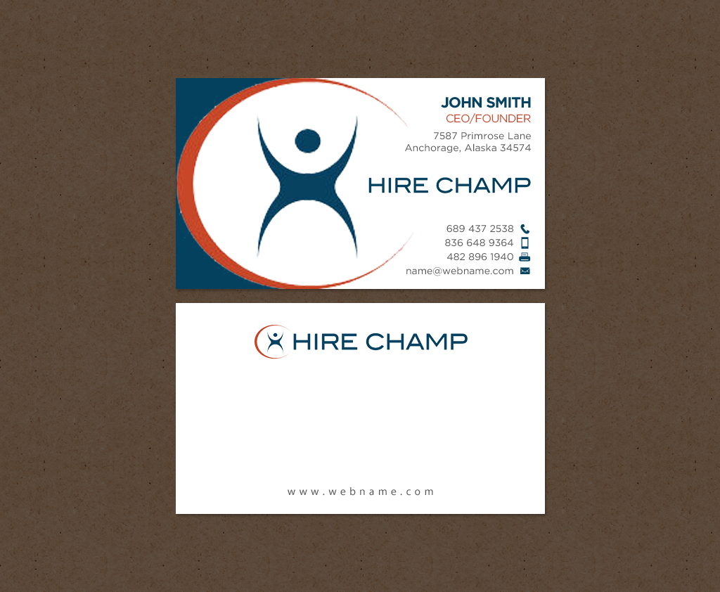 Business Card Design by chandrayaan.creative for this project | Design #12238098