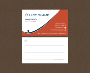 Business Card Design by chandrayaan.creative for this project | Design: #12238109