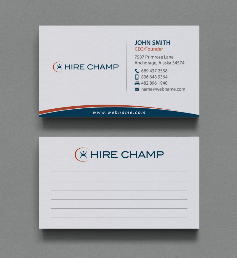 Business Card Design by chandrayaan.creative for this project | Design #12238112