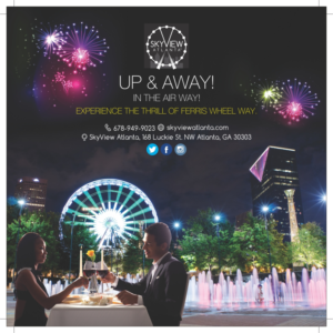 Design Publicitaire par Ramaling Belkote pour Skyview Atlanta | Design : #12232025