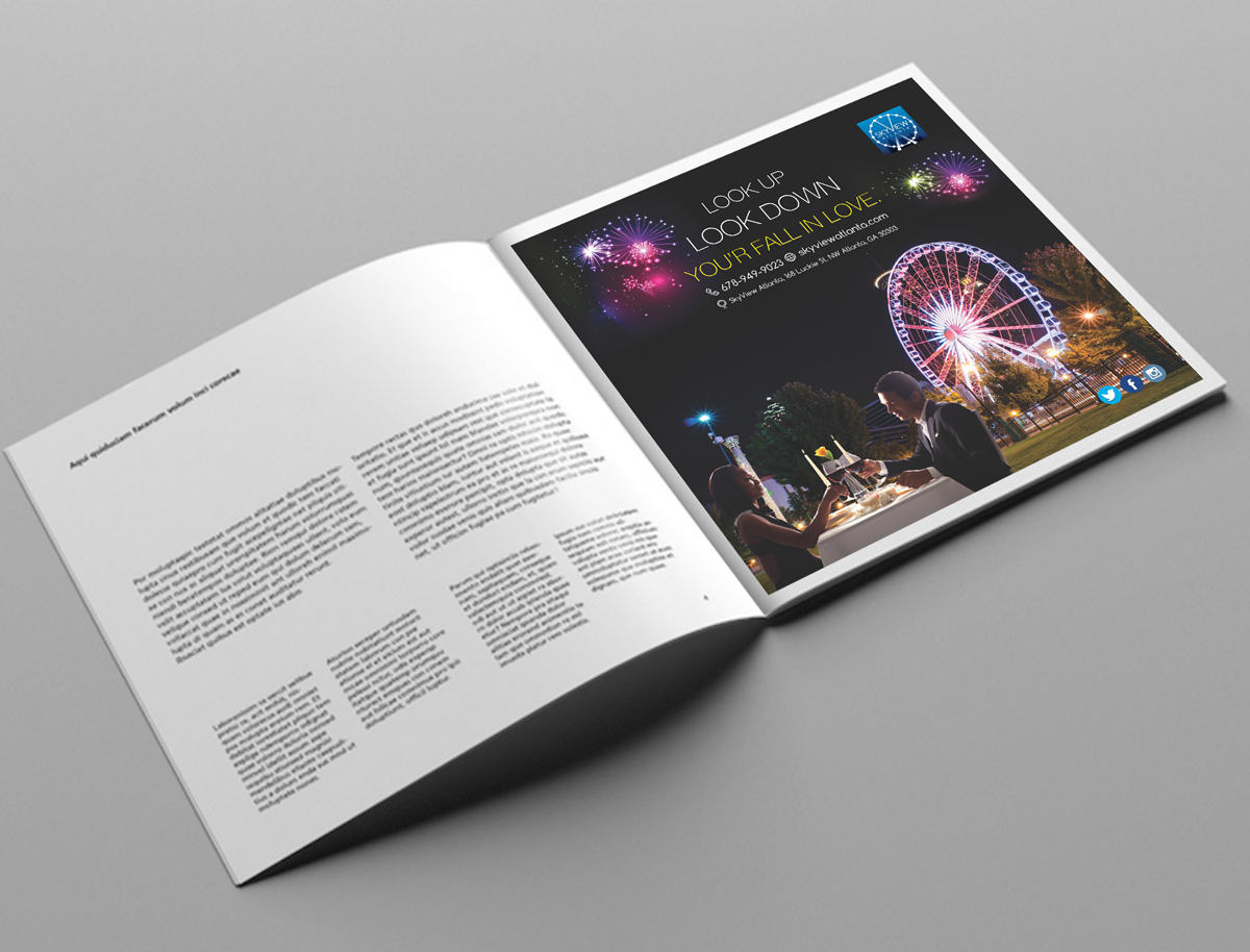 Advertisement Design by Ramaling Belkote for Skyview Atlanta | Design #12237234