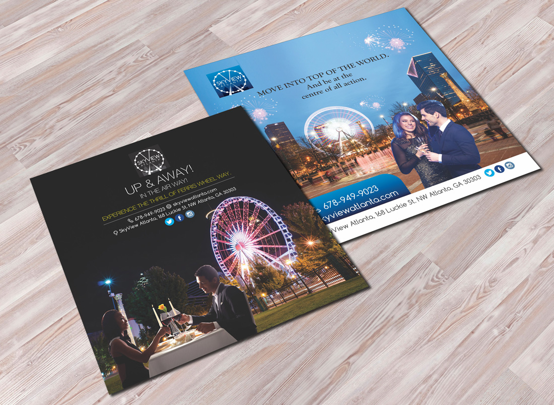 Advertisement Design by Ramaling Belkote for Skyview Atlanta | Design #12237237