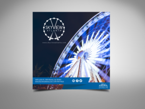 Diseño Publicitario por Priyo Subarkah para Skyview Atlanta | Diseño #12227893