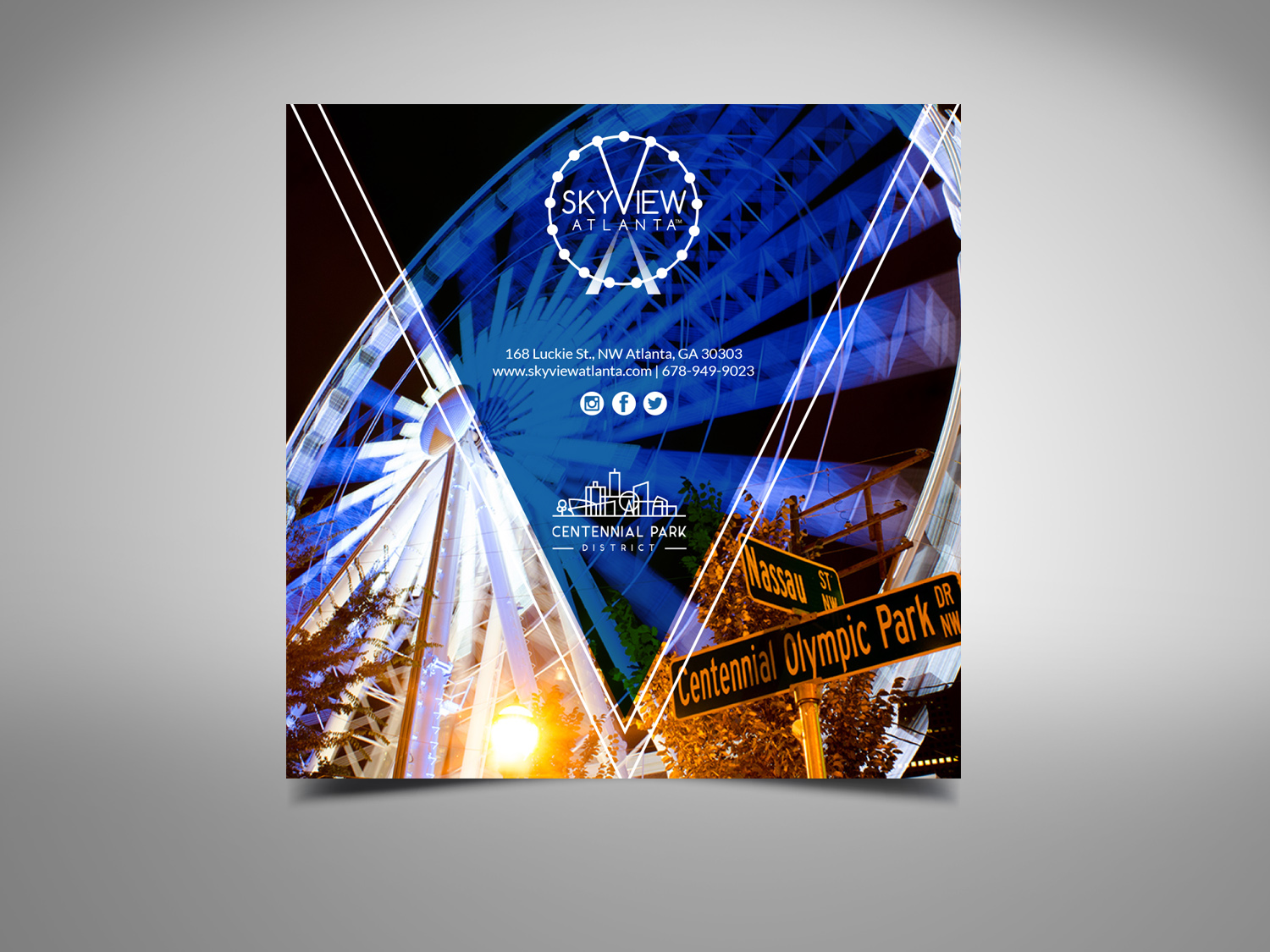 Advertisement Design by Priyo Subarkah for Skyview Atlanta | Design #12228515