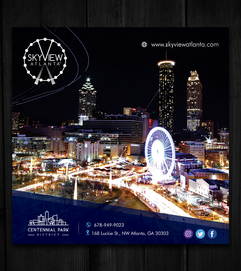 Advertisement Design by OwnDesign for Skyview Atlanta | Design #12233229