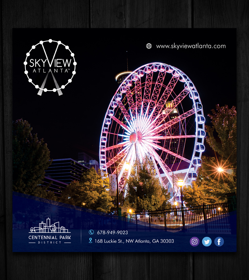 Advertisement Design by OwnDesign for Skyview Atlanta | Design #12233239