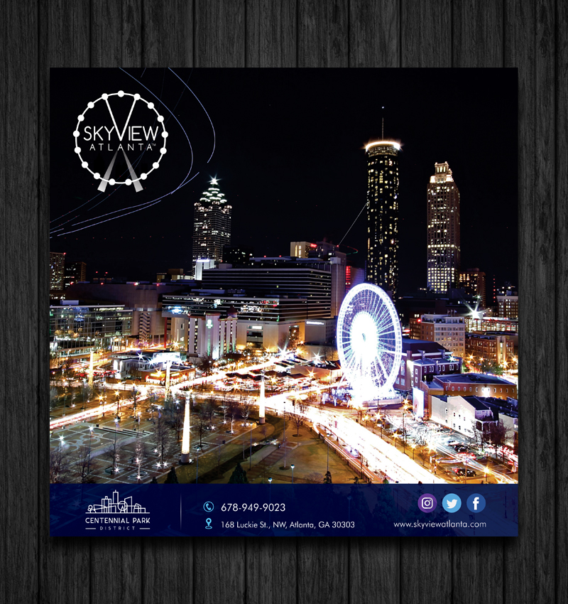 Diseño Publicitario por OwnDesign para Skyview Atlanta | Diseño #12268587