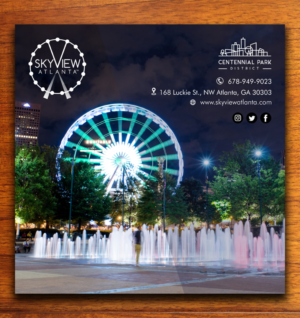 Diseño Publicitario por ecorokerz para Skyview Atlanta | Diseño #12231997
