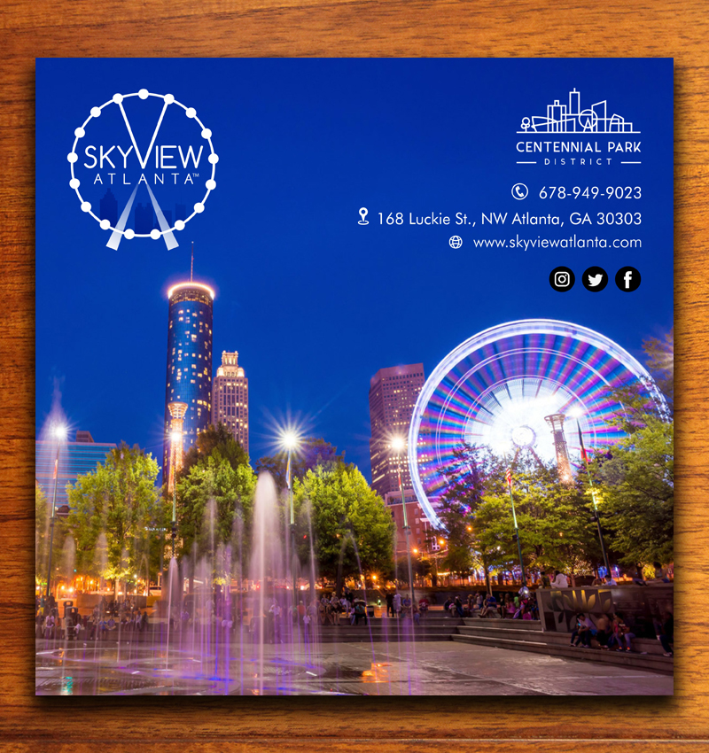 Advertisement Design by ecorokerz for Skyview Atlanta | Design #12231998