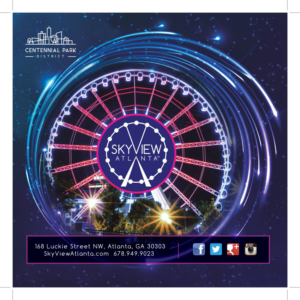Advertisement Design by geepee21 for Skyview Atlanta | Design: #12257044