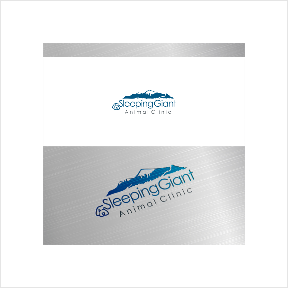 Logo Design by Arham Hidayat for Sleeping Giant Animal Clinic | Design #12357468
