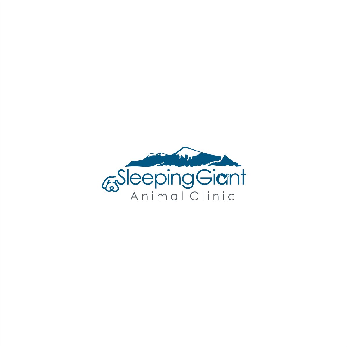 Logo-Design von Arham Hidayat für Sleeping Giant Animal Clinic | Design #12368830