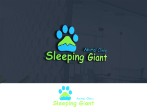 Logo Design by Turn Digital for Sleeping Giant Animal Clinic | Design: #12243788
