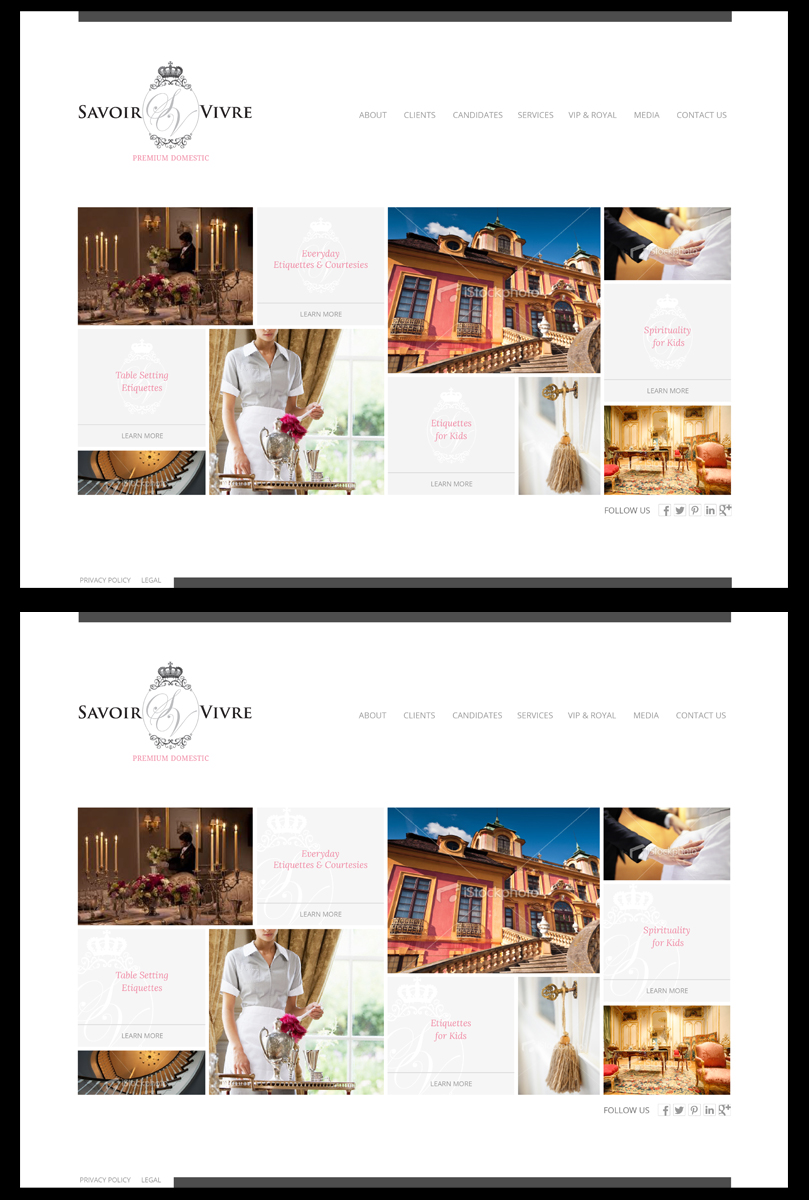 Web Design by Monica for this project | Design #2431297