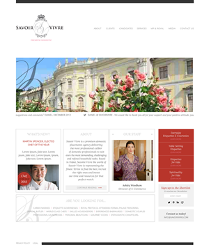 Web Design by Monica for this project | Design: #2471908