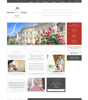 Web Design by Monica for this project | Design: #2478126