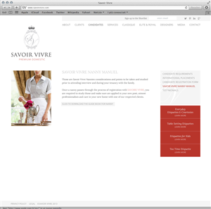 Web Design by Monica for this project | Design: #2540089