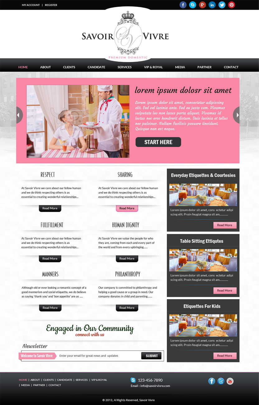 Web Design by Expert Designer for this project | Design #2441242