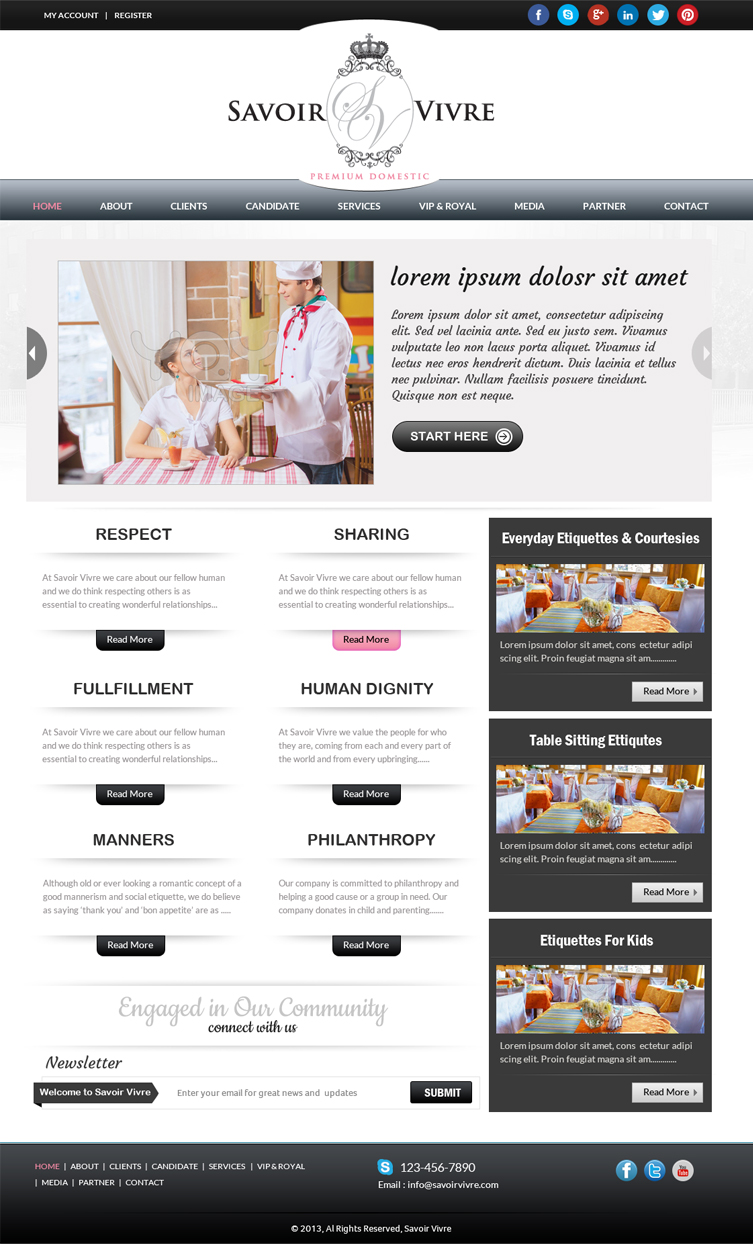 Web Design by Expert Designer for this project | Design #2445883