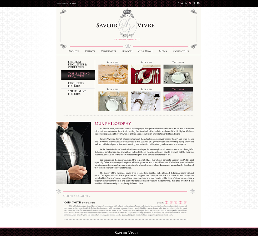 Web Design by Chere for this project | Design #2436837