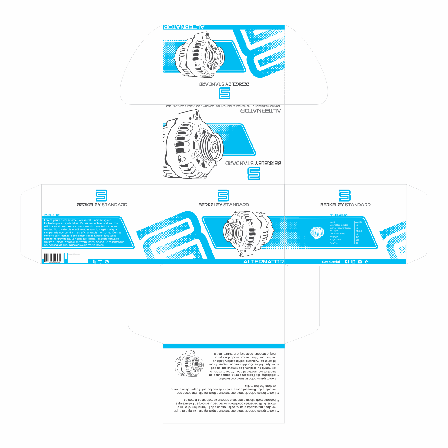Packaging Design by Artissan for Berkeley Standard | Design: #12289538