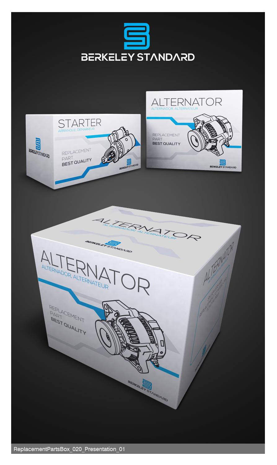 Packaging Design by hola3d for Berkeley Standard | Design #12318947