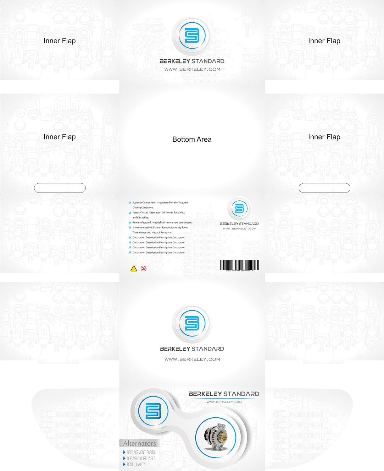 Packaging Design by Petter Goms for Berkeley Standard | Design #12285161