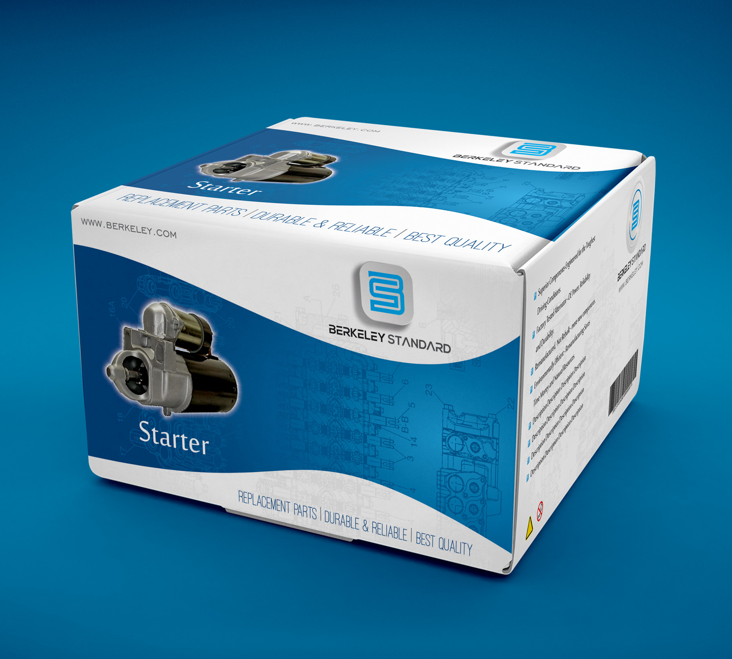 Packaging Design by Petter Goms for Berkeley Standard | Design #12301136