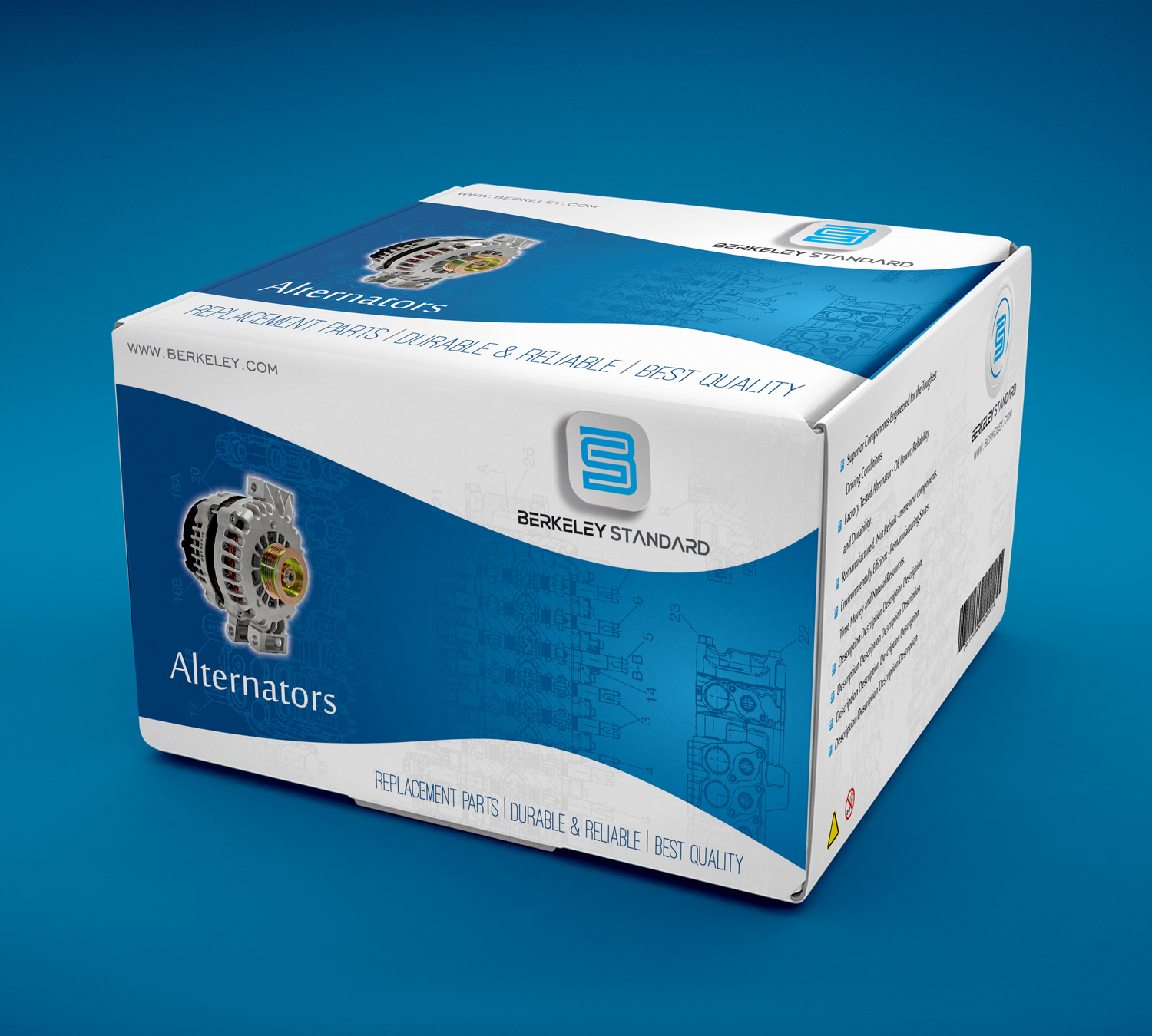 Packaging Design by Petter Goms for Berkeley Standard | Design #12301421