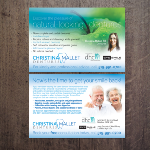 Dentures for adults and seniors, using new products and technology to attract a younger audience | Diseño de Flyer por see why