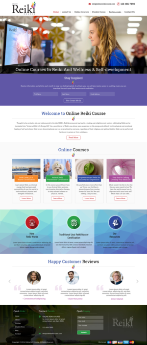 Web Design by harmi_199 for this project | Design: #12325751