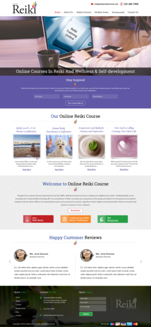 Web Design by harmi_199 for this project | Design: #12325752