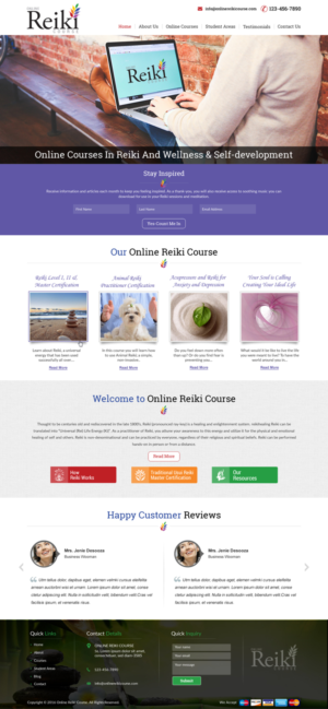 Web Design by harmi_199 for this project | Design: #12325753