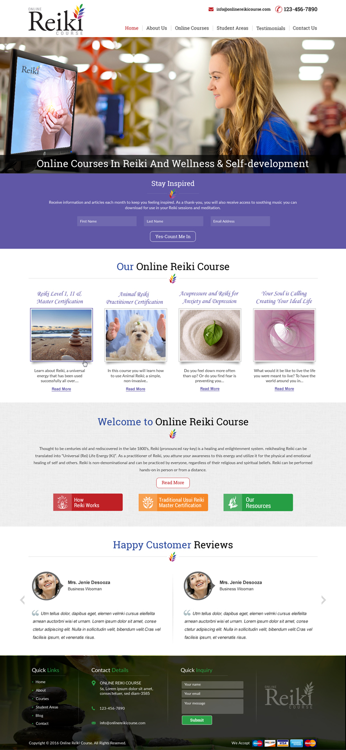 Web Design by harmi_199 for this project | Design #12325754