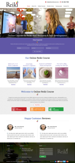 Web Design by harmi_199 for this project | Design: #12325754