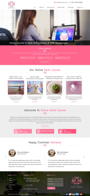Web Design by harmi_199 for this project | Design: #12335001