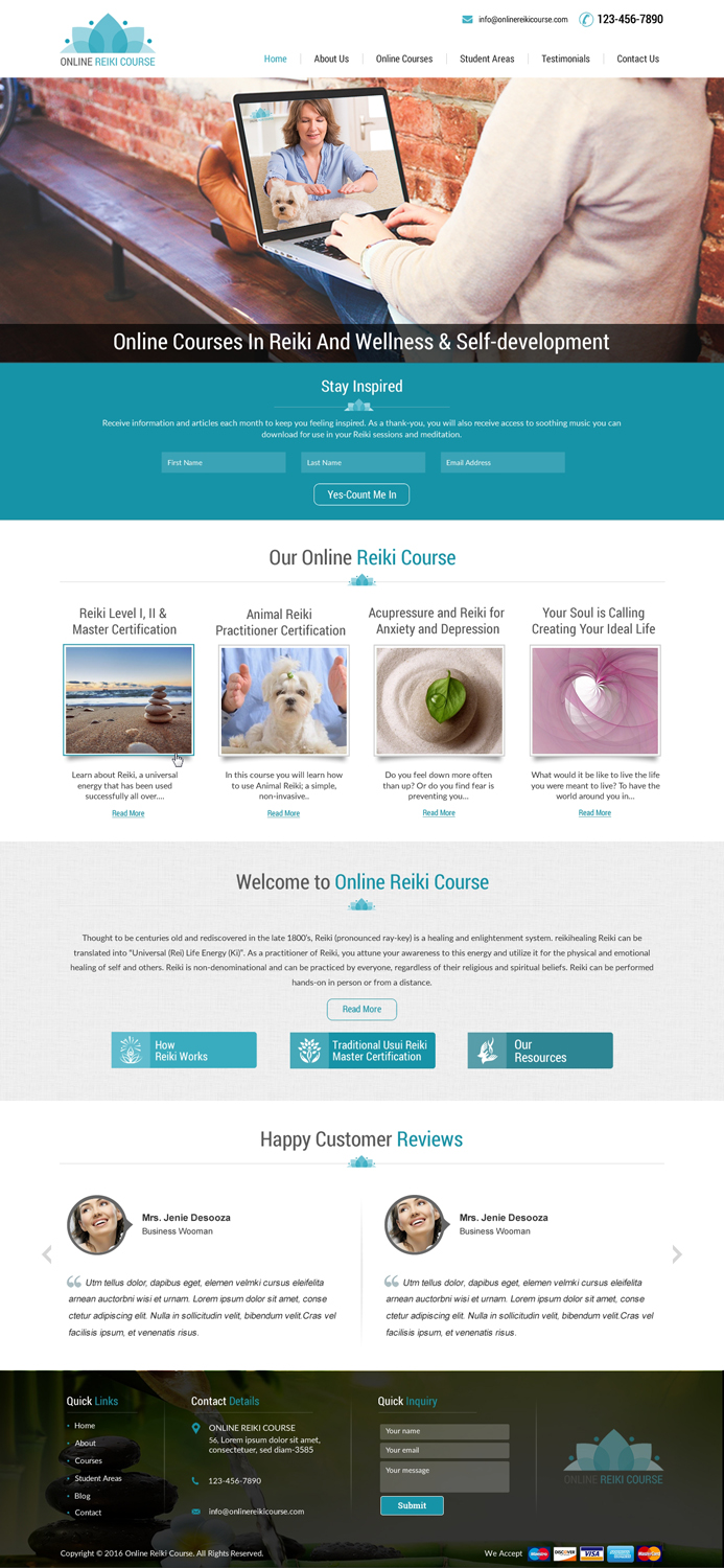Web Design by harmi_199 for this project | Design #12335003