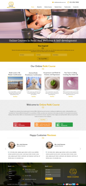 Web Design by harmi_199 for this project | Design: #12335004