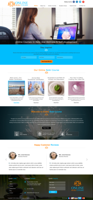 Web Design par harmi_199 pour ce projet | Design : #12344230