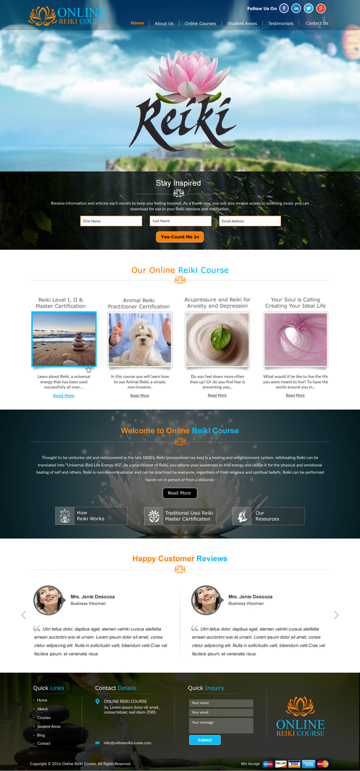 Diseño Web por HarmiDesigning para este proyecto | Diseño #12344231