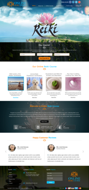 Web Design par harmi_199 pour ce projet | Design : #12344231