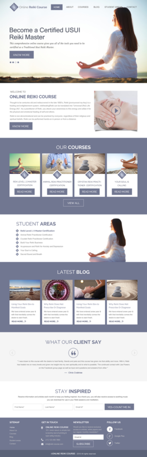 Web Design par rightway pour ce projet | Design : #12305571