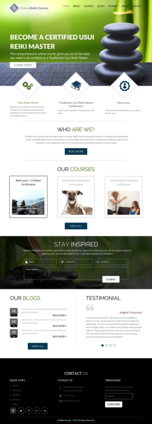 Web Design par rightway pour ce projet | Design : #12305574
