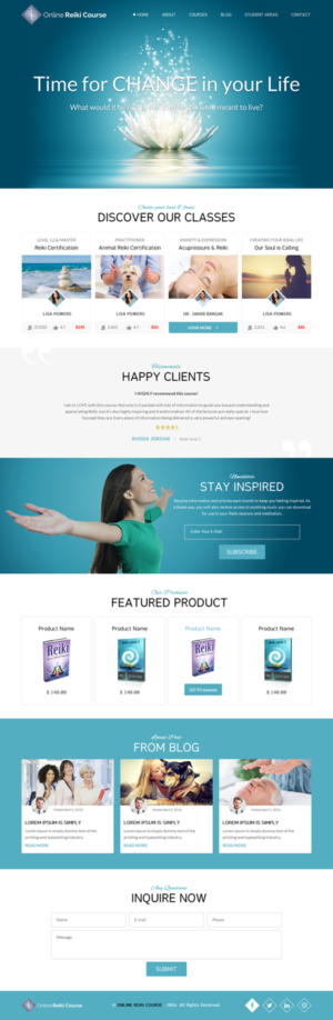 Web Design par rightway pour ce projet | Design : #12305590