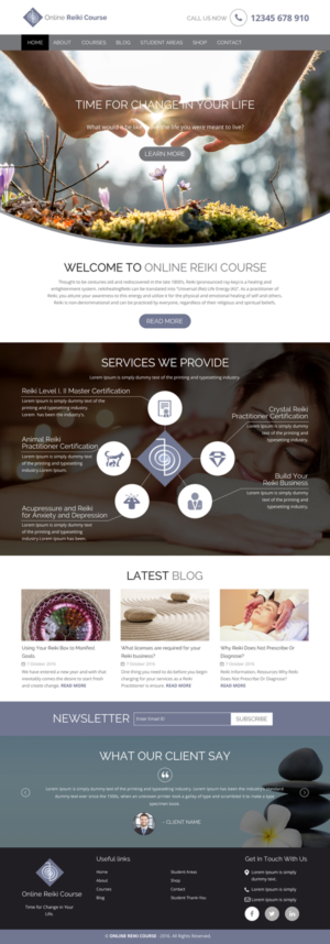 Web Design par rightway pour ce projet | Design : #12305602